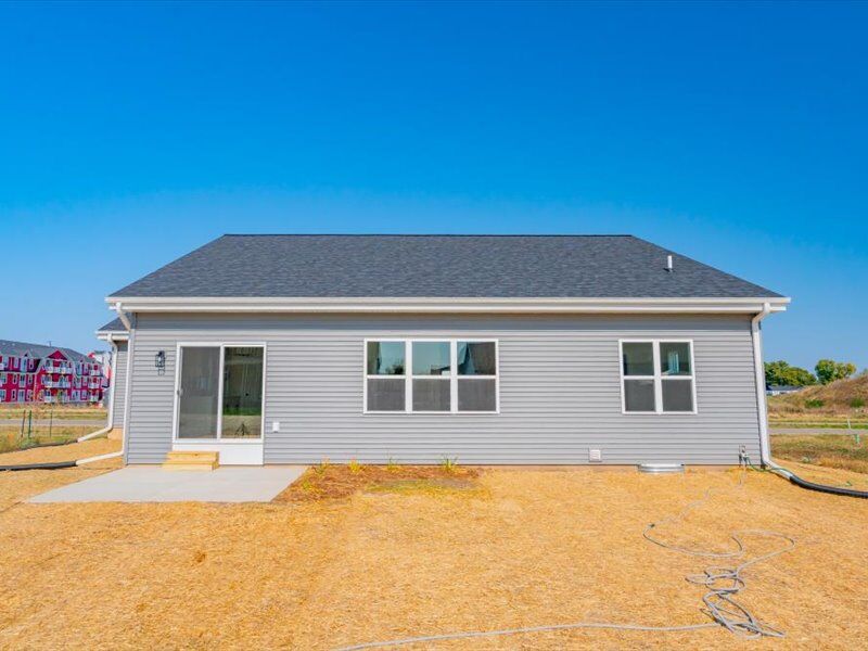 Back of the home
